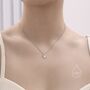 Minimalist Star Pendant Necklace, thumbnail 4 of 11