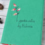 Personalised Linen 'Garden Notes By' Notebook, thumbnail 4 of 8