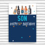 Son 50th Birthday Card, thumbnail 1 of 2