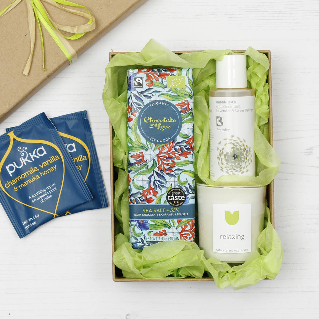 Relaxing Natural Gift Set By Green Tulip