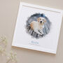 Personalised Dog Watercolour Portrait Framed Print, thumbnail 3 of 6