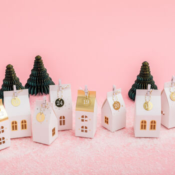 Christmas House Advent Calendar Boxes, 6 of 11