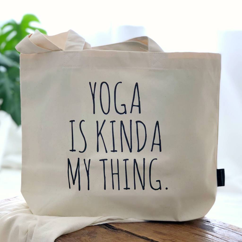 Yoga Bag 'Yoga Is Kinda My Thing', 1 of 4