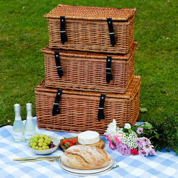 Personalised Picnic Hamper Gift For Couples Wedding Or Anniversary Present For The Home, 11 of 11