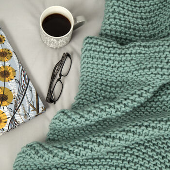 Nyssa Blanket Knitting Kit, 6 of 7