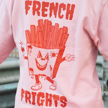French Frights Women's Slogan Sweatshirt, 3 of 6