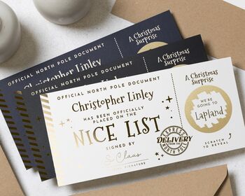 Scratch To Reveal Christmas Gift Voucher, 2 of 9