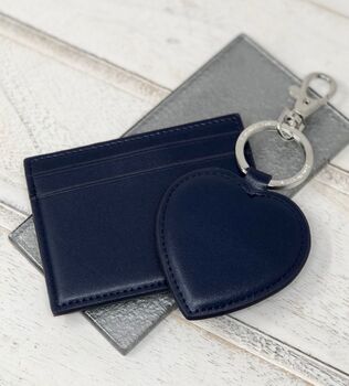 Personalised Card Holder And/Or Heart Keyring, 7 of 9