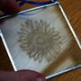 Sunflower Glass Hanging Decoration, thumbnail 3 of 10