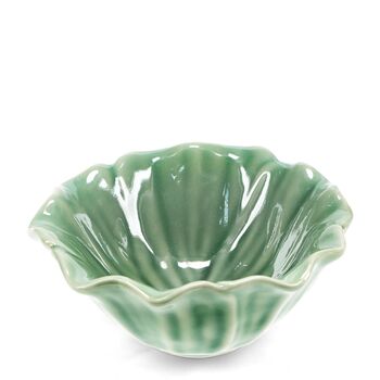 Ceramic Flower Bowl 13cm, 3 of 4