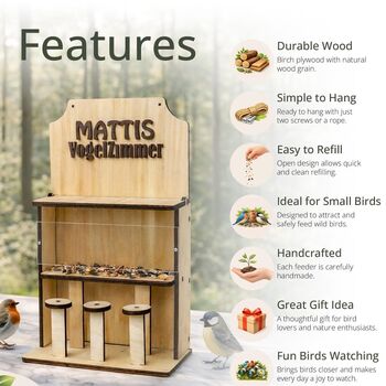 Custom Bird Feeding Station, 5 of 10