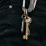 Brass Whistle Keychain Gift, thumbnail 2 of 4