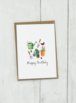 Personalised Gardening Greetings Card, 4 of 5