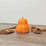 Spooky Orange Pumpkin Candle And Halloween Decoration, thumbnail 5 of 8