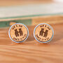 Mr And Mr Since Personalised Wedding Cufflinks, thumbnail 1 of 5