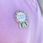 Happy Birthday Enamel Pin Badge, thumbnail 2 of 2