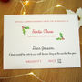 Personalised Letter From Santa And Gift Tag, thumbnail 3 of 8