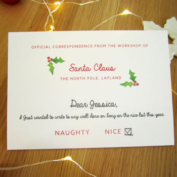 Personalised Letter From Santa And Gift Tag, 3 of 8