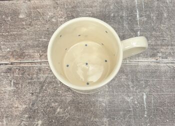 Pale Blue Heart Mug, 150ml, 3 of 3