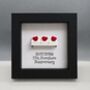 Personalised 17th Furniture Anniversary Sofa Hearts Frame Gift, thumbnail 2 of 7