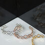 Baori Signature Cuff Bracelet Rose Gold Vermeil, thumbnail 6 of 6
