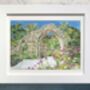 Tresco Gardens, Isles Of Scilly, Collage Art Print, thumbnail 1 of 4