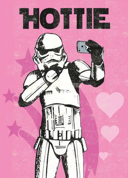 Original Stormtrooper Selfie Hottie Card, 3 of 3