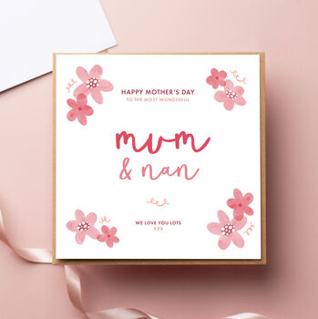 Wonderful Mum And Nana Mother's Day / Birthday Card, 6 of 6