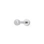 Pearl Single Flat Back Stud Earring, thumbnail 5 of 7