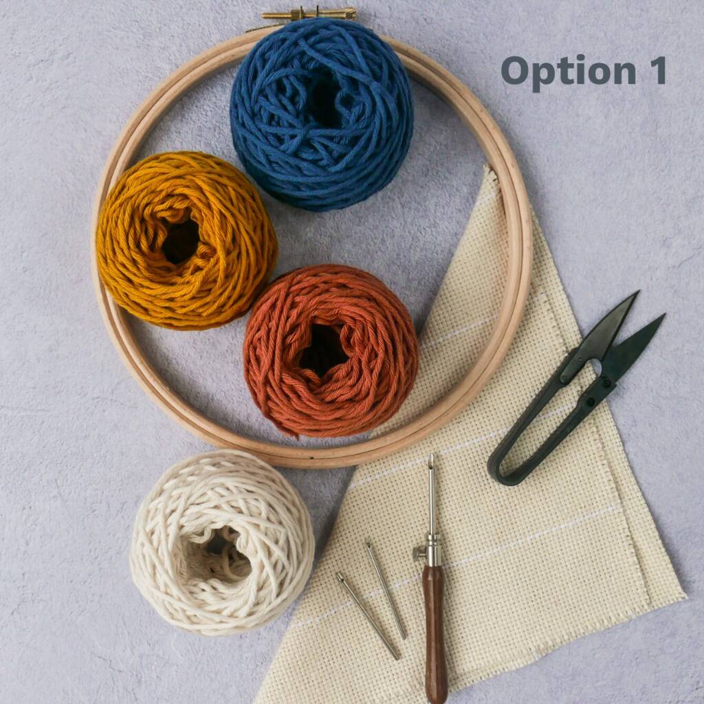 Beginners Diy Punch Needle Kit By Whole Punching