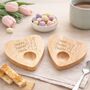 Set Of Two Matching Personalised Easter Egg Cups, thumbnail 1 of 2