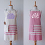 Personalised Cotton Apron, Tea Towel, Gift For Her, thumbnail 8 of 12