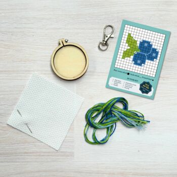 You're The Berry Best Mini Matchbox Cross Stitch Kit, 6 of 6