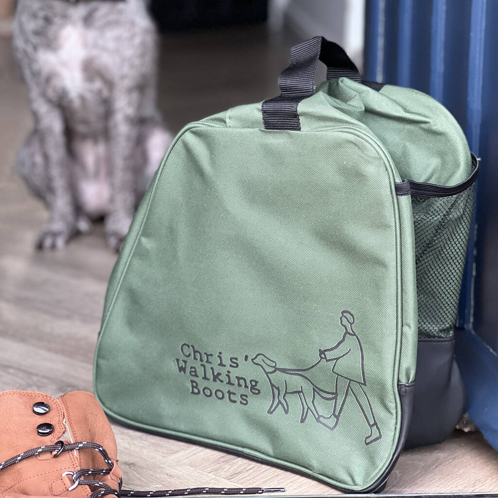 Personalised Dog And Owner Boot Bag, 1 of 2