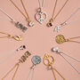 Love Rocks Sterling Silver / Gold Plated Birthstone Necklace, thumbnail 6 of 9