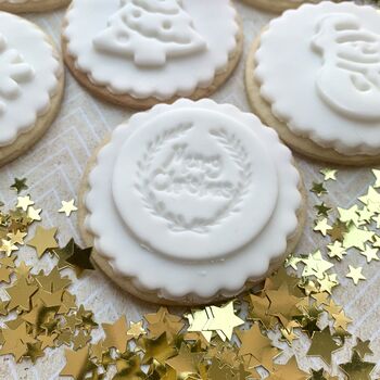 White Christmas Biscuit Giftbox, 6 of 8