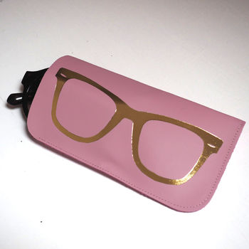 Foiled Leather Sunglasses Case, 3 of 9
