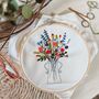 'Everlasting Flowers' Make Your Own Embroidery Kit, thumbnail 2 of 8