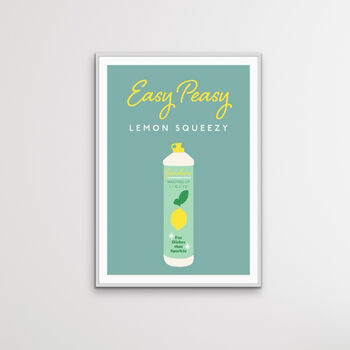 Easy Peasy Kitchen Print, 2 of 2