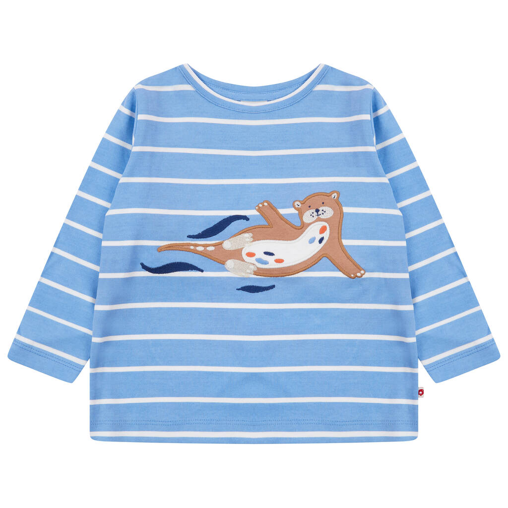 Swimming Otters Top