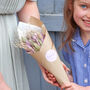 Personalised Thank You Teacher Dried Flower Bouquet, thumbnail 7 of 8