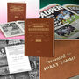 Brighton And Hove Albion Personalised Football Gift Bhafc Newspaper History Book, thumbnail 8 of 12