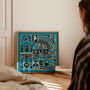 Mind Over Matter Print, Illustration Wall Art, thumbnail 2 of 9