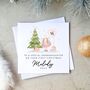 Personalised Fairy Baby 1st Christmas Card, thumbnail 1 of 3