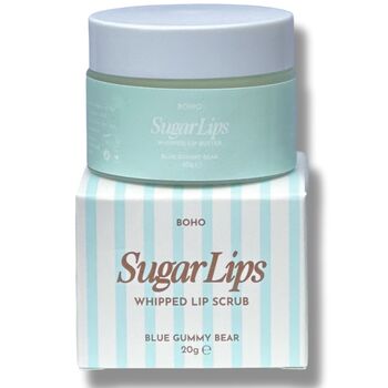 Handmade Vegan Lip Scrub Blue Gummy Bear Flavour 20g, 2 of 2