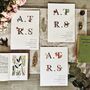 Vintage Wildflower Botanical Wedding Invitation Stationery, thumbnail 6 of 12