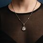 Ancient Medusa Coin Clip On Pendant, thumbnail 2 of 6