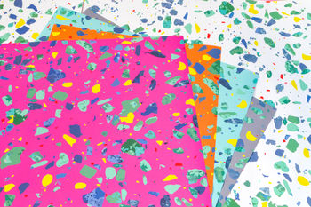 Pink Terrazzo Wrapping Paper, 9 of 9