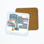 Personalised Bath Skyline Coaster, thumbnail 2 of 3