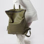 Brockley Leather Unisex Backpack, thumbnail 4 of 11
